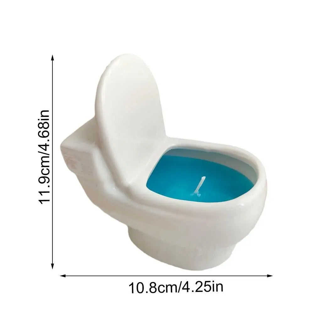 Aromatherapy Candles for Desktop| Toilet Shape Aromatherapy Candles |Funny Creative Romantic Aromatherapy Gifts study room