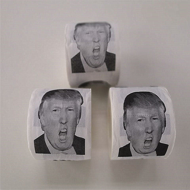 Harris Trump personality color roll paper